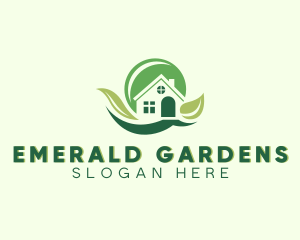 Natural Home Gardening logo design