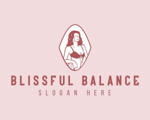 Cosmic Bikini Woman logo design