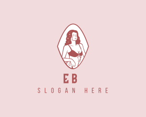 Feminine - Cosmic Bikini Woman logo design