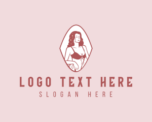 Undergarment - Cosmic Bikini Woman logo design
