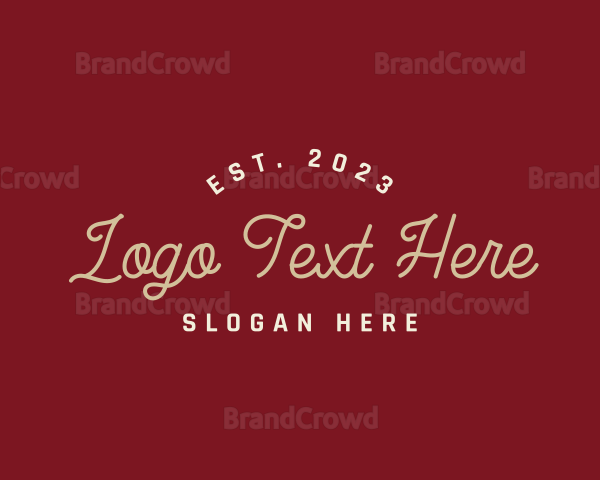 Retro Style Business Logo