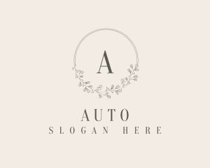 Premium Natural Wreath Logo