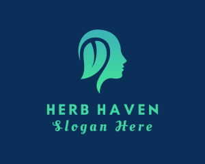 Herbs - Natural Human Mind logo design