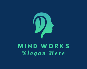 Mind - Natural Human Mind logo design