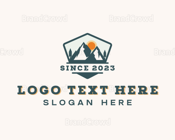 Outdoor Forest Mountain Logo