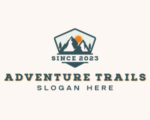 Outdoor Forest Mountain logo design