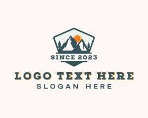 Forest - Outdoor Forest Mountain logo design