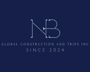 Advisory - Business Professional Letter NB logo design