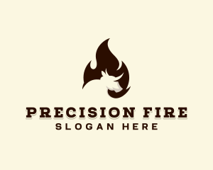 Fire Grill Steakhouse  logo design