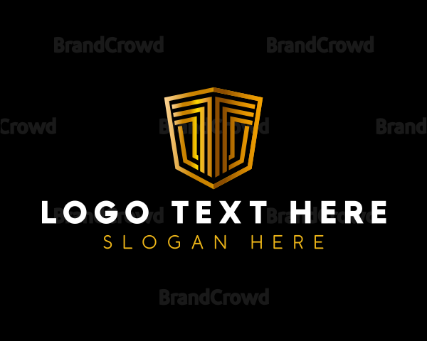 Premium Crest Letter T Logo