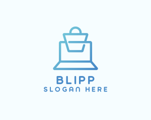 Laptop Bag Shopping  Logo