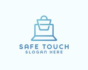 Laptop Bag Shopping  logo design