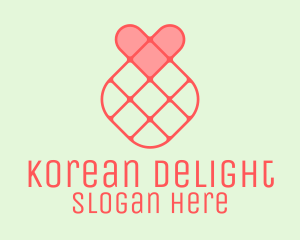 Korean - Beauty Minimalist Heart logo design