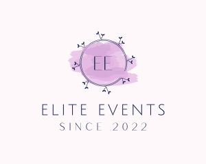 Events - Watercolor Event Stylist logo design