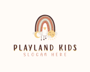 Rainbow Kids Daycare logo design