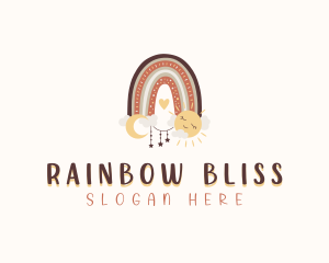 Rainbow Kids Daycare logo design