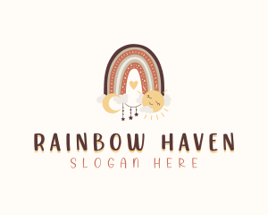 Rainbow Kids Daycare logo design