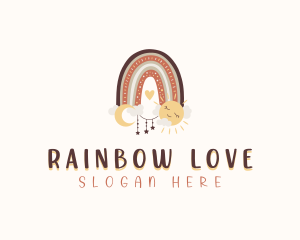 Rainbow Kids Daycare logo design