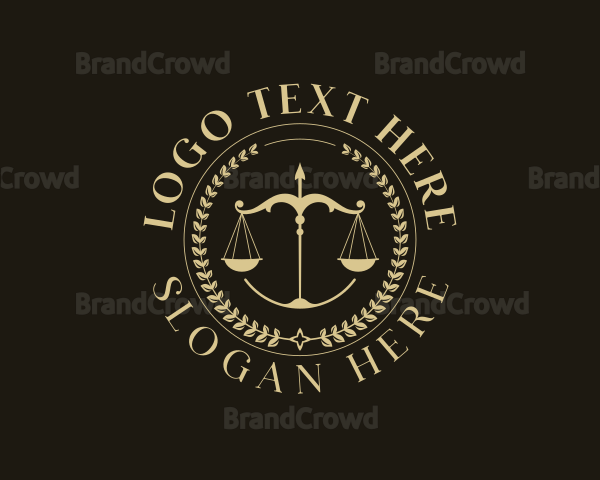 Justice Law Legal Logo