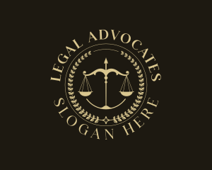 Justice Law Legal logo design