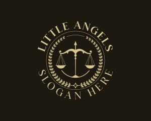 Judiciary - Justice Law Legal logo design
