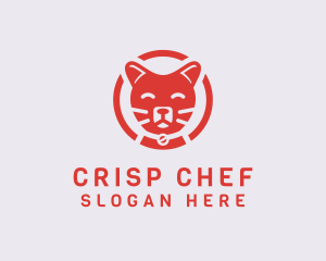 Happy Feline Cat logo design