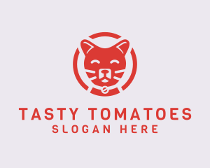 Happy Feline Cat logo design