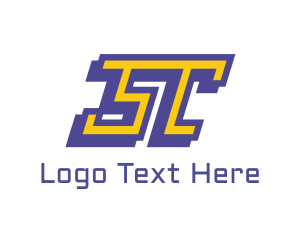 Baseball - SC Sport Letter logo design