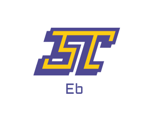 Football - SC Sport Letter logo design
