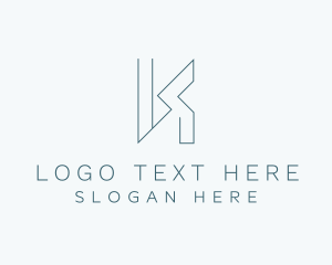 Lettermark - Architect Interior Design logo design