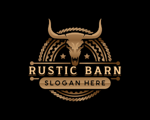 Bull Ranch Farm logo design