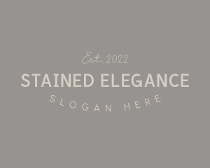 Professional Elegant Brand logo design