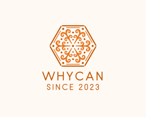 Company - Ornamental Hexagon Decoration logo design