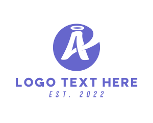 Typography - Angel Fashion Boutique logo design