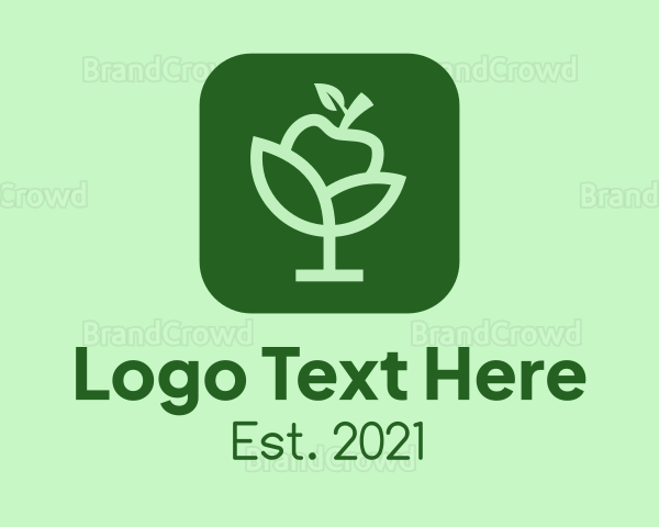 Organic Apple App Logo