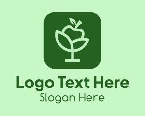 Organic Apple App Logo