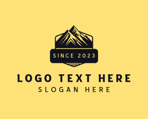 Tourist - Outdoor Tour Mountain logo design