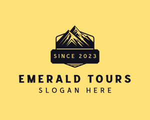 Outdoor Tour Mountain logo design