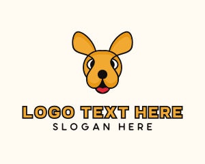 Western Australia - Kangaroo Joey Cartoon logo design