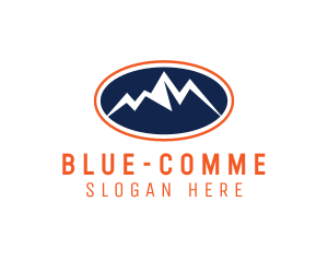 Conservation - Mountain Range Trekking logo design