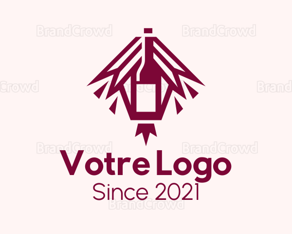 Rocket Wine Bottle Logo