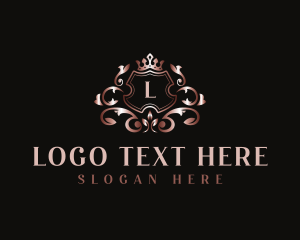 Boutique - Stylish Royalty Wreath logo design