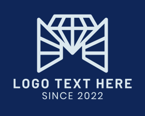 Jeweller - Corporate Jewel Letter M logo design