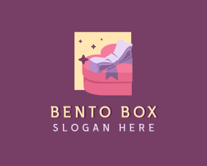 Heart Gift Box logo design