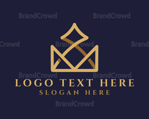 Gold Crown Luxury Logo