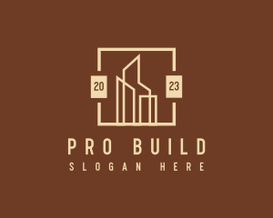 City Building Office logo design