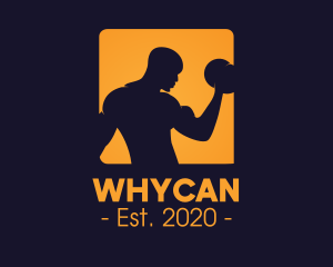 Bodybuilding - Orange Bodybuilding Gym logo design