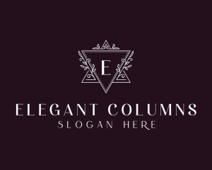 Elegant Wedding Styling logo design