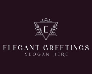 Elegant Wedding Styling logo design