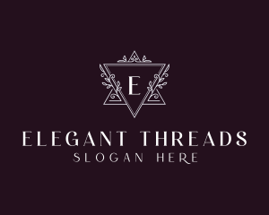 Elegant Wedding Styling logo design